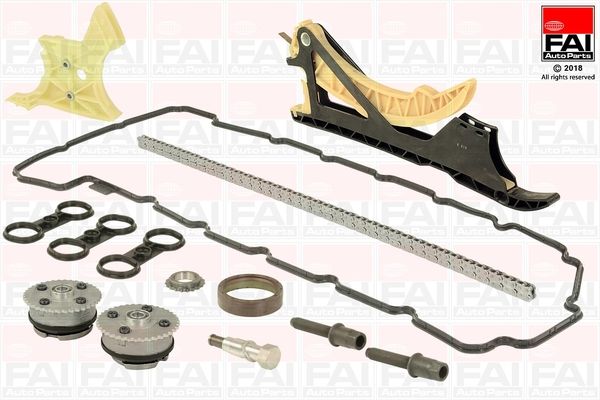 FAI AUTOPARTS pavaros grandinės komplektas TCK158VVT